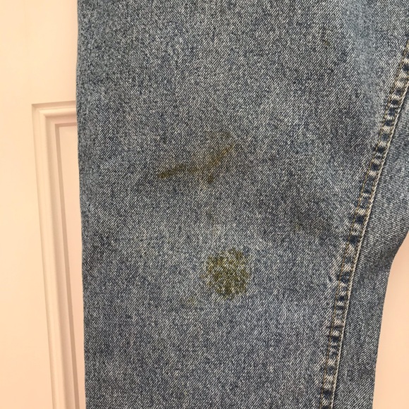 Vintage Lee mom/dad jeans stains on front as shown vintage size 18w/P - Picture 5 of 10